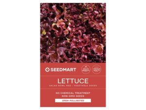 Lettuce Salad Bowl Red Vegetable Seeds | Seedmart