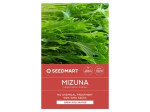 Mizuna Mustard Vegetable Seeds | Seedmart