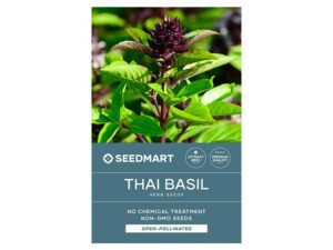 Thai Basil Herb Seed Packet | Seedmart Australia