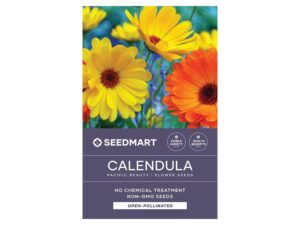 Calendula Pacific Beauty Flower Seed Packet | Seedmart Australia