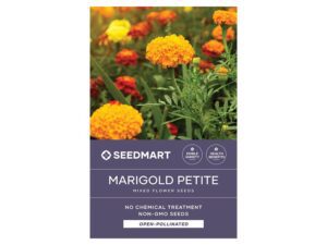Marigold Petite Flower Seed Packet