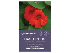 Nasturtium Empress of India Seed Packet | Seedmart Australia