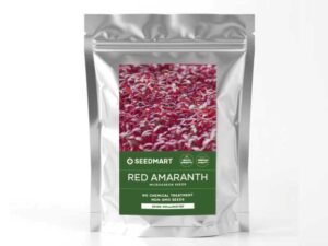 Red Amaranth Microgreens Seeds Packet | Seedmart Australia