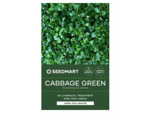 Cabbage Green Microgreen Seeds | Seedmart Australia