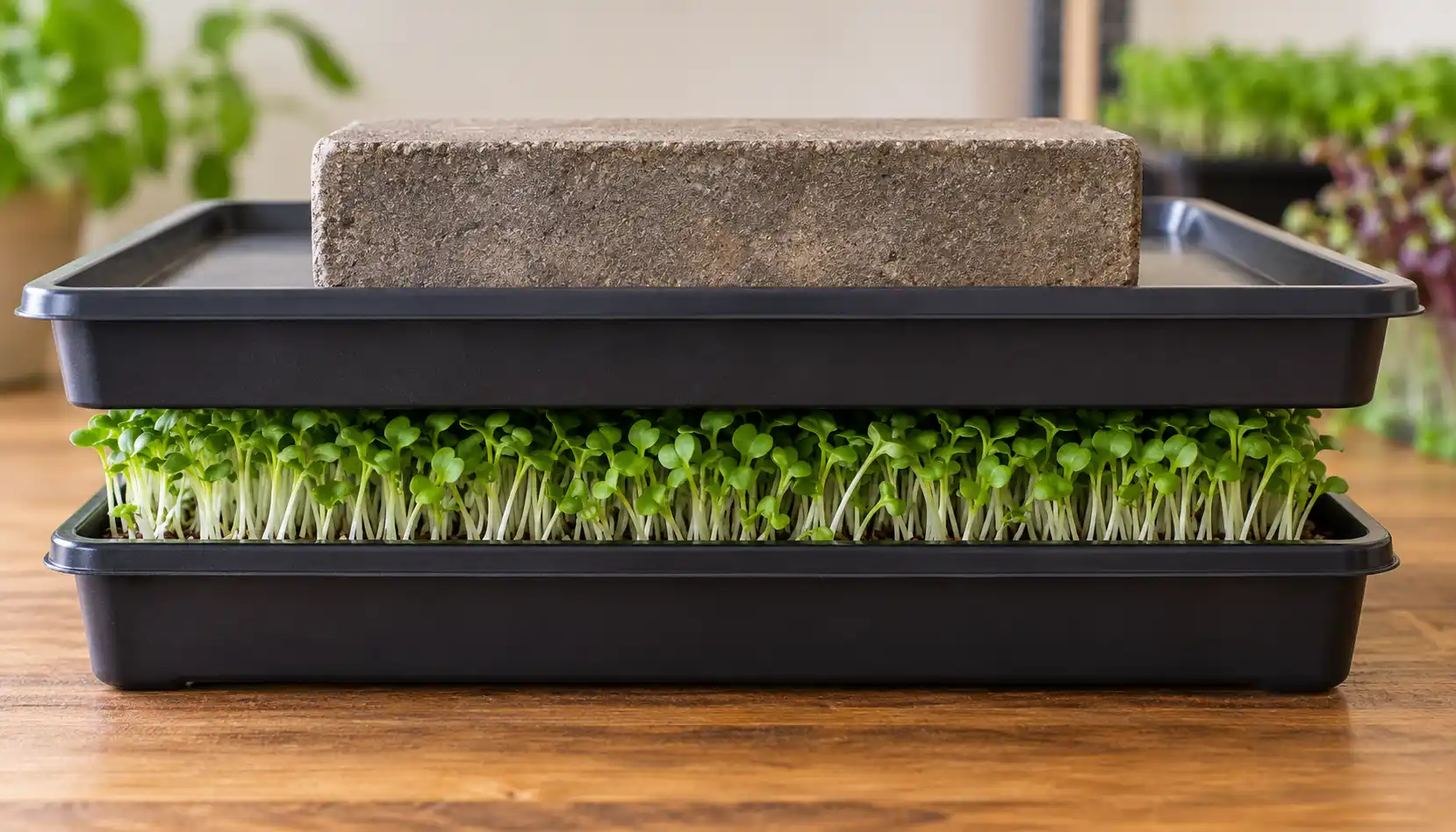 Weighting Microgreens | Australia