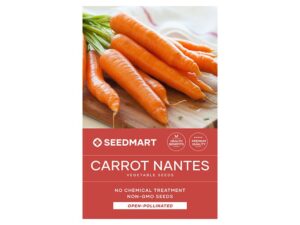 Carrot Nantes Vegetable Seeds | Seedmart