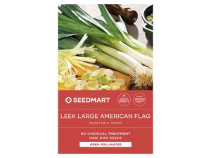 Leek Large American Flag Vegetable Seeds | Seedmart