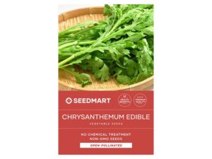 Edible Chrysanthemum Shungiku Seeds | Seedmart