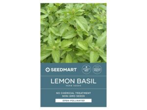 Lemon Basil Herb Seed Packet | Seedmart Australia