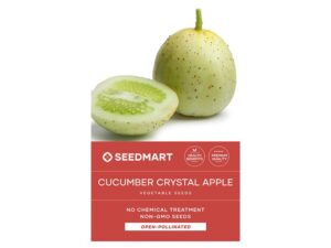 Cucumber Crystal Apple Vegetable Seeds | Seedmart