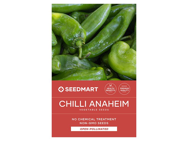 Chilli Anaheim Vegetable Seeds | Seedmart
