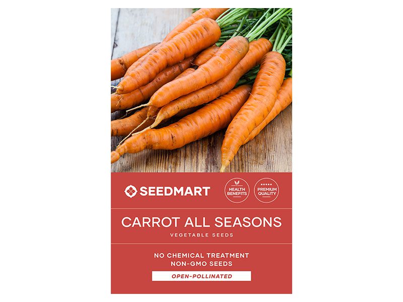 Carrot All Seasons Vegetable Seeds | Seedmart