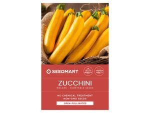 Zucchini Golden Vegetable Vegetable Seeds | Seedmart