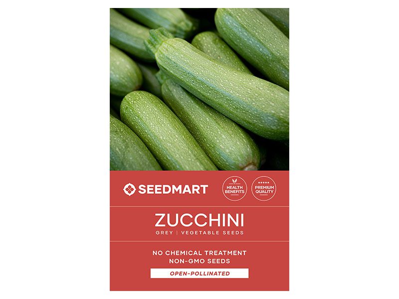 Zucchini Grey Vegetable Seeds | Seedmart