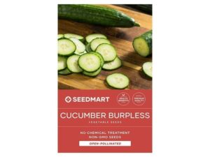 Cucumber Burpless Vegetable Seed Packet | Seedmart