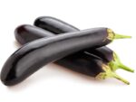 Eggplant Long Purple Isolated