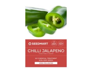 Chilli Jalapeno Vegetable Seeds | Seedmart