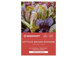 Lettuce Brown Romaine Vegetable Seeds | Seedmart