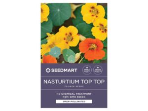 Nasturtium Tip Top Flower Seed Packet