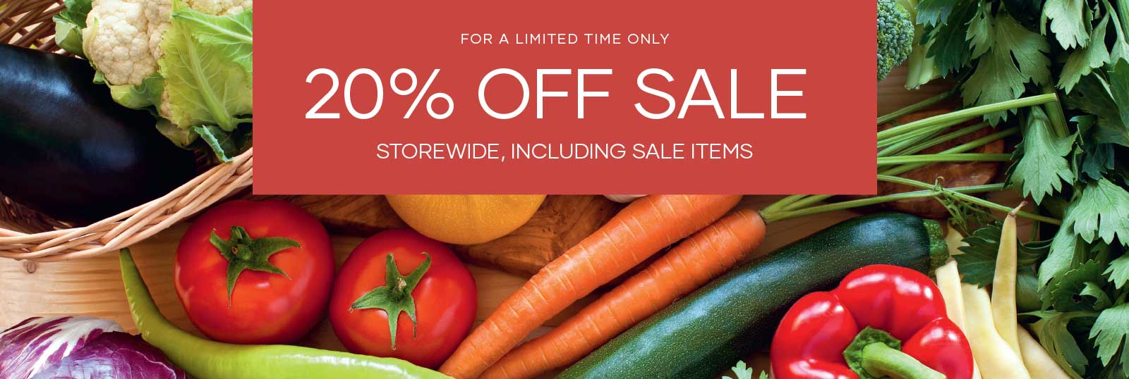 20% off Sale | Header Banner | Seedmart Australia
