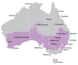 Warm Temperate Climate Zone Map | Australia | Seedmart