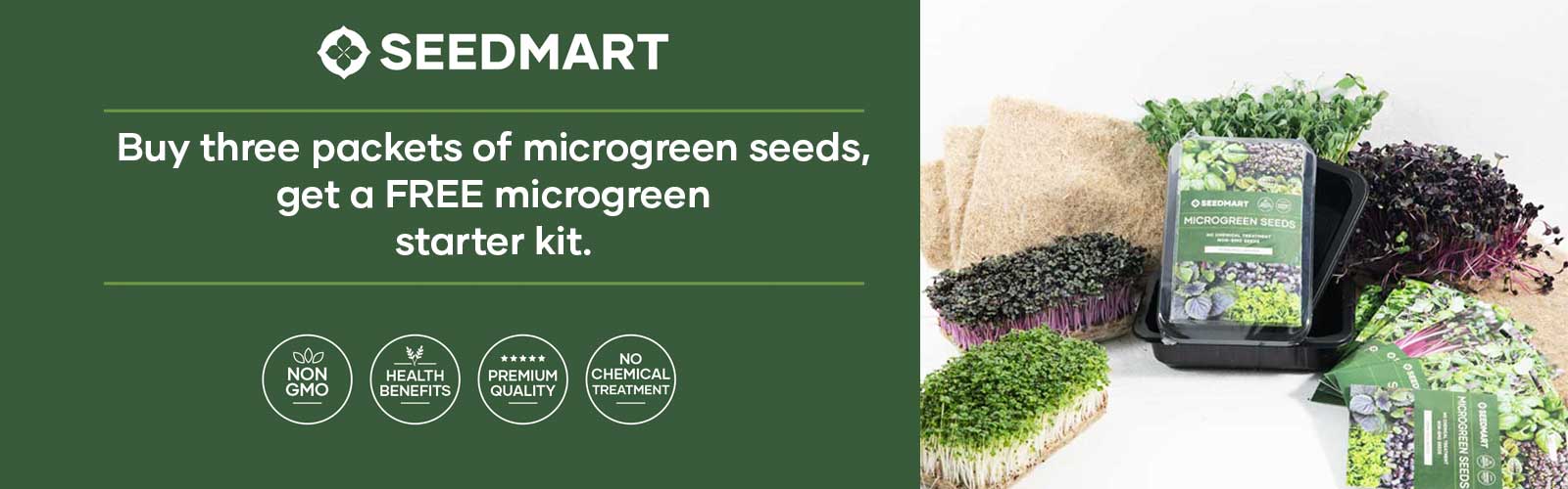 Free Starter Kit Microgreens | Seedmart Australia