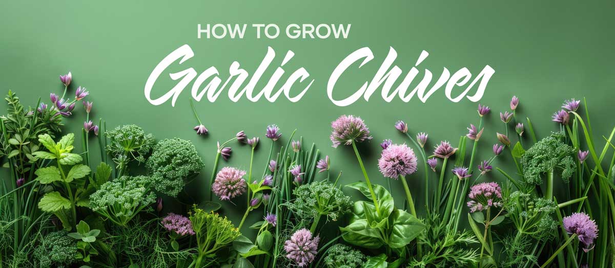 How to Grow and Use Garlic Chives | Seedmart Australia | Blog Header