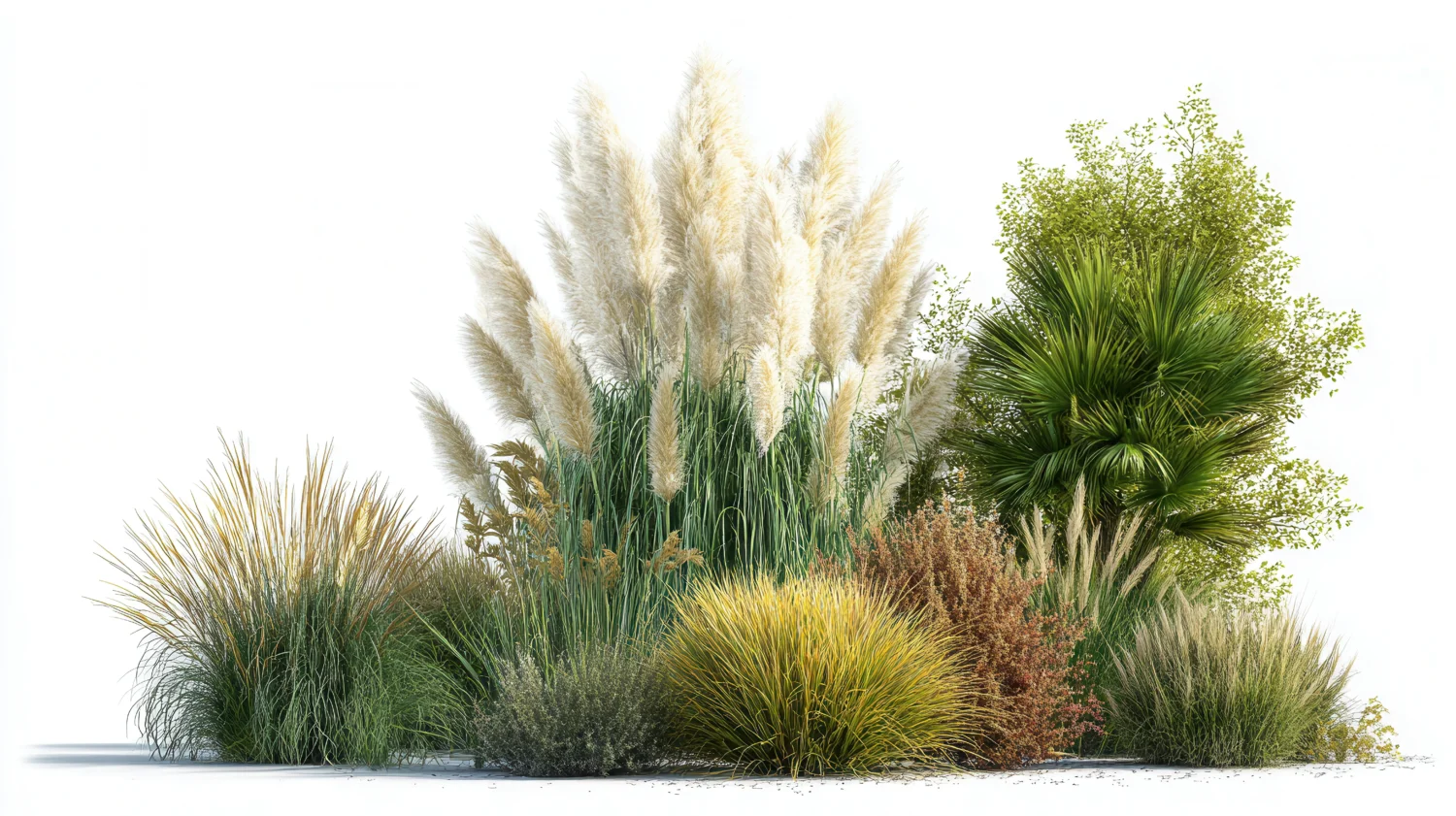 native-grasses-white-background-seedmart-australia