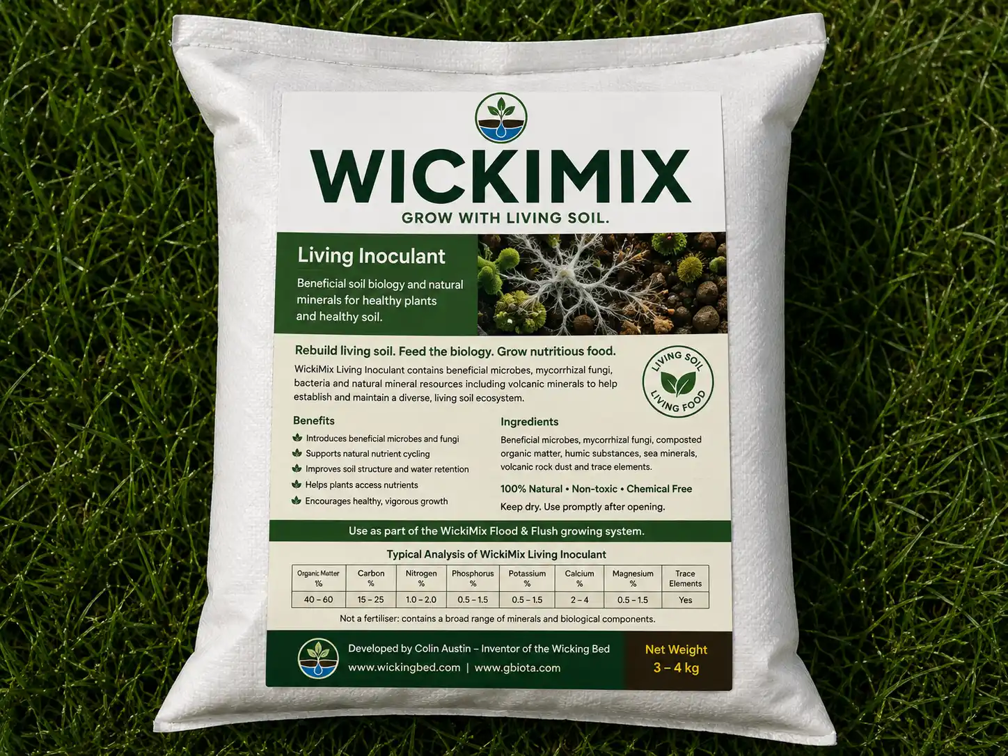 Wickimix Inoculant | Wicking Beds